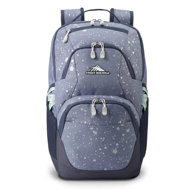 High Sierra Swoop SG Backpack w/Laptop Pocket, Metallic Splatter (Used) - VMInnovations