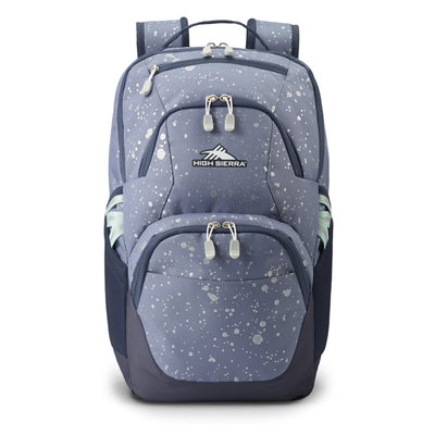 High Sierra Swoop SG Backpack w/Laptop Pocket, Metallic Splatter (Used)