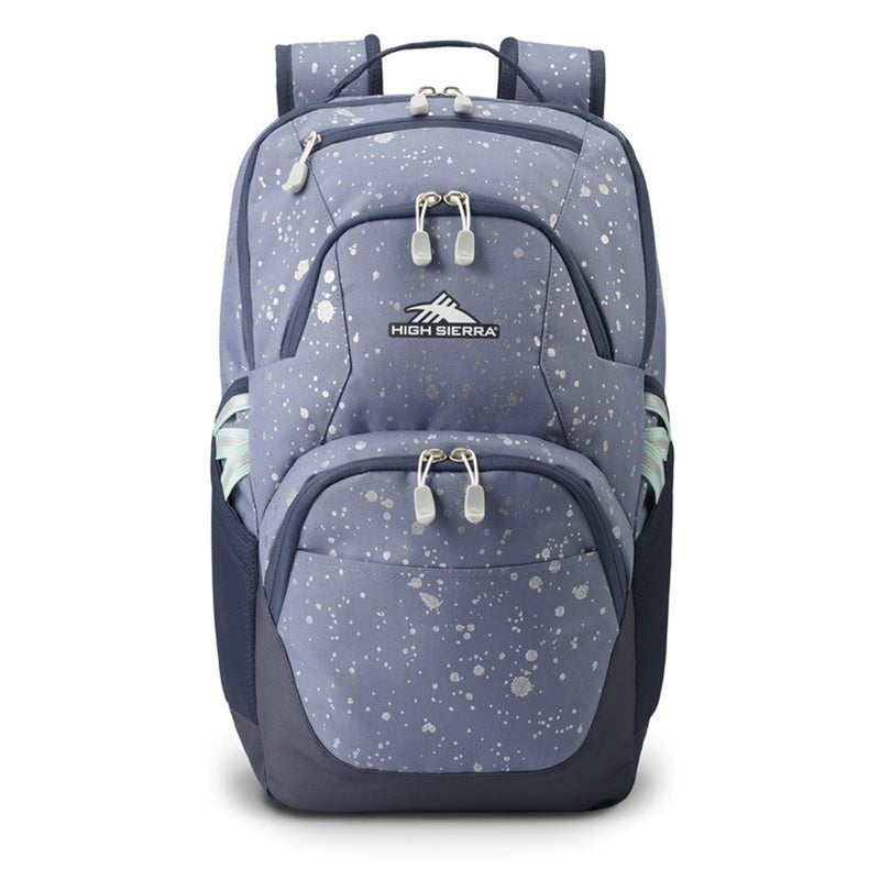 High Sierra Swoop SG Backpack w/Laptop Pocket, Metallic Splatter (Used)