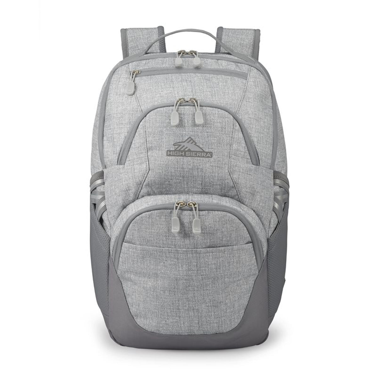High Sierra Swoop Backpack for Laptop, Fits Most 17” Laptops, 30L,Silver Heather