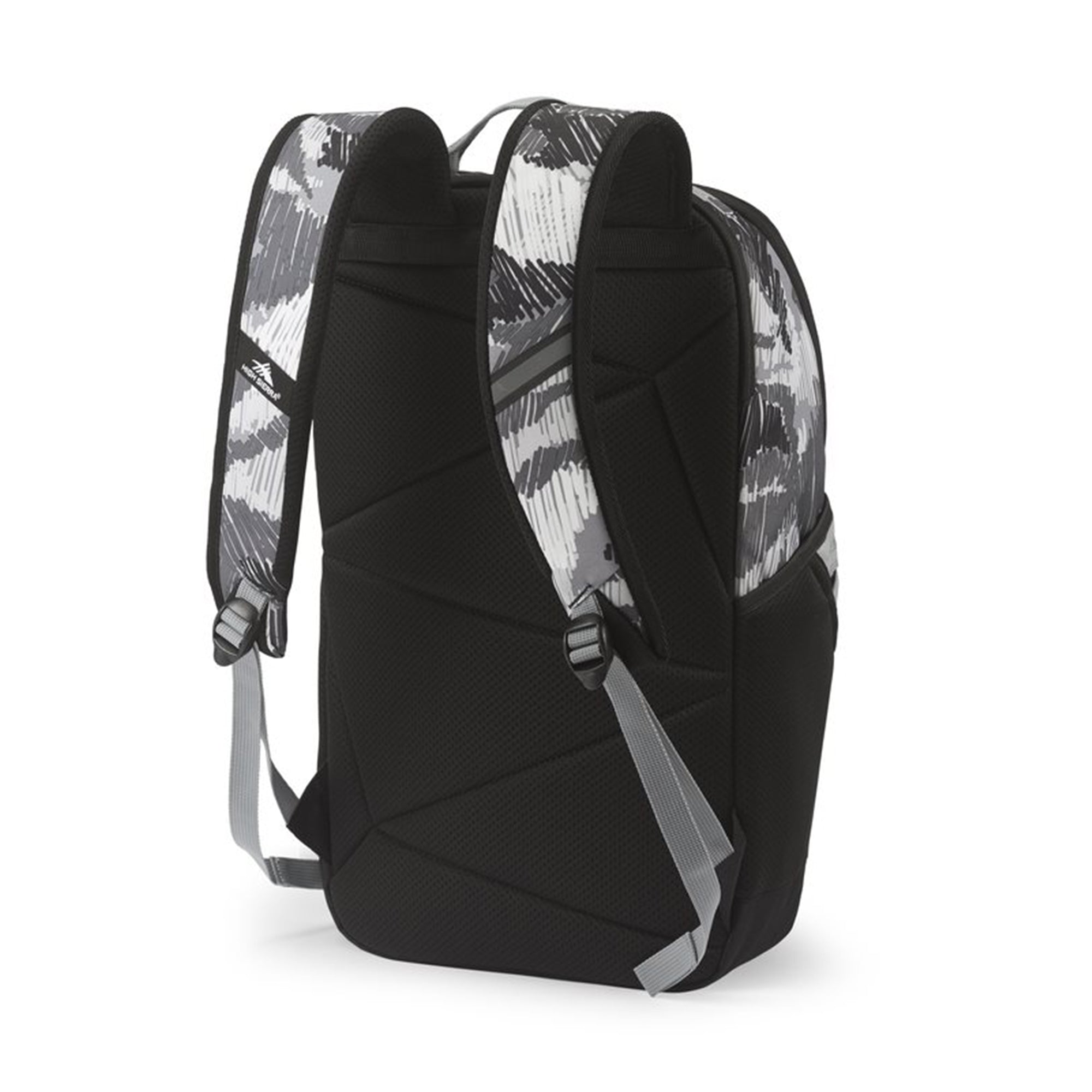 Swoop SG Backpack with Laptop Drop Protection Pocket, Scribble Camo (Used) - VMInnovations