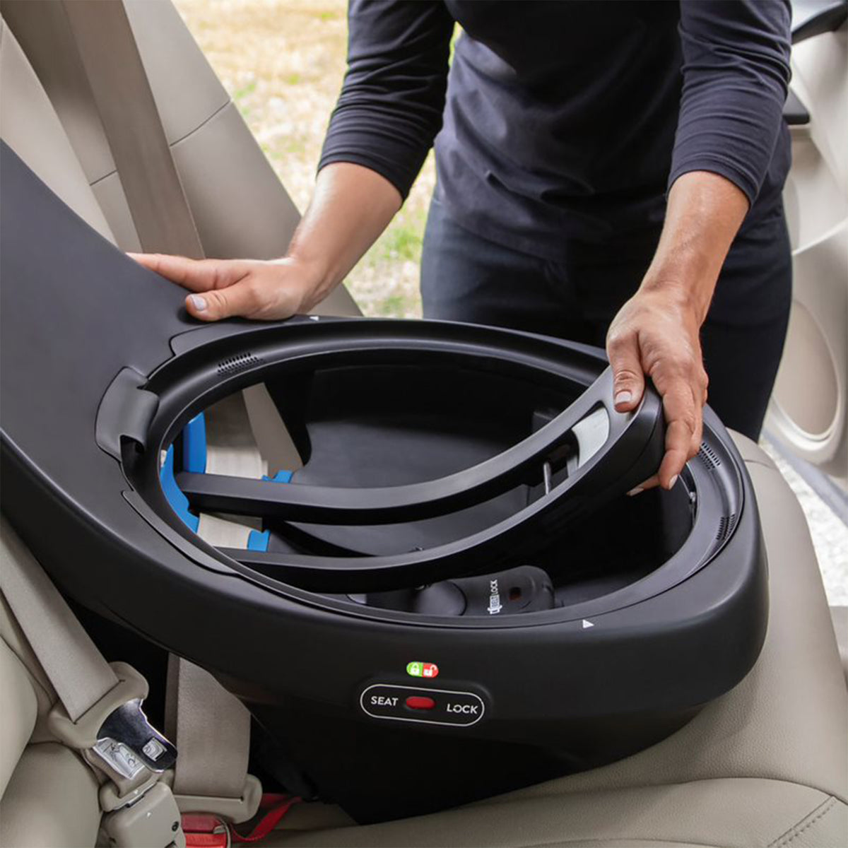 Evenflo Gold Revolve360 All in 1 Rotating Convertible Car Seat, Moonstone Gray - VMInnovations