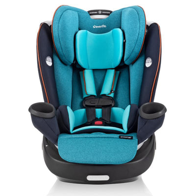 Evenflo Gold Revolve360 All in 1 Rotating Convertible Car Seat, Sapphire Blue - VMInnovations