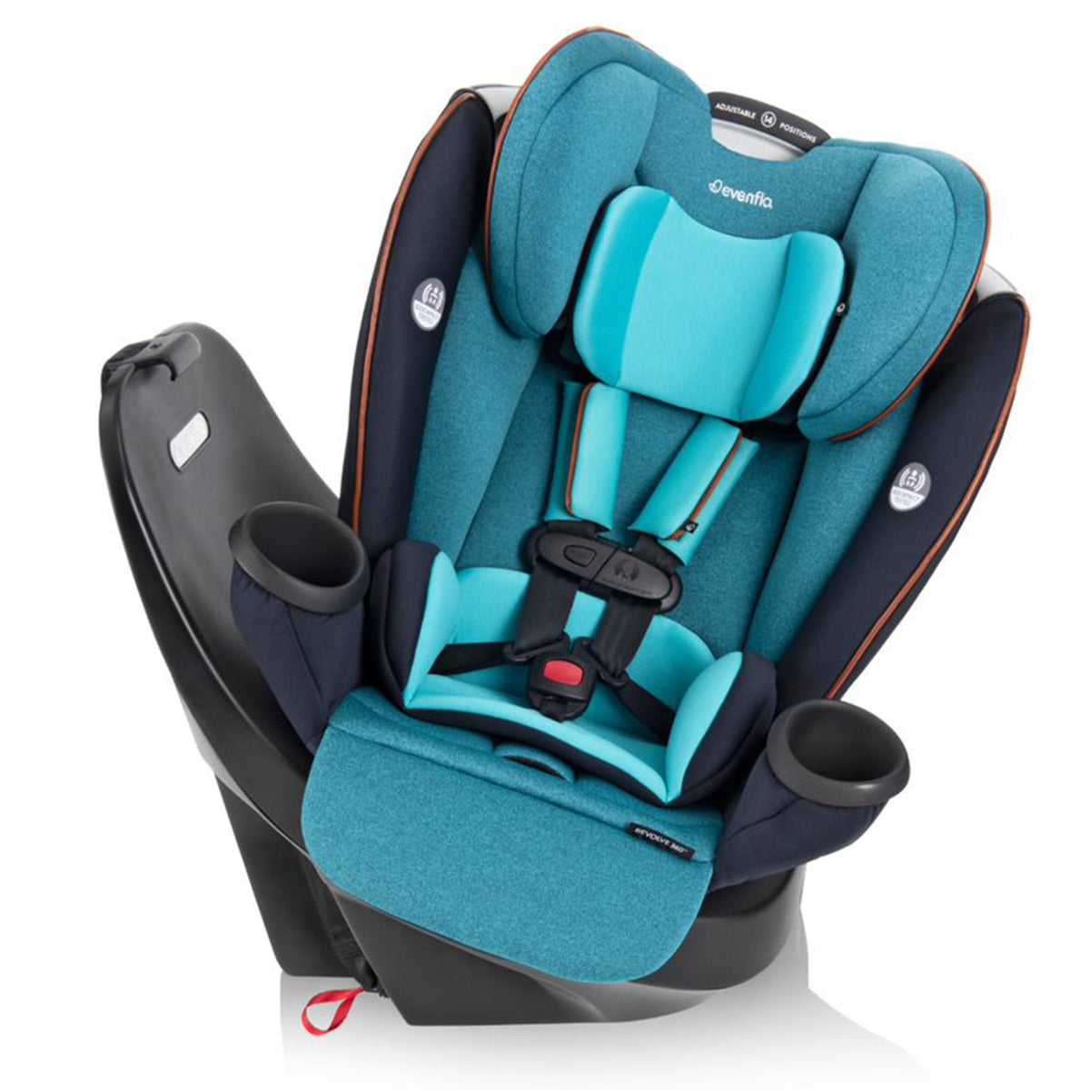 Evenflo Gold Revolve360 All in 1 Rotating Convertible Car Seat, Sapphire Blue - VMInnovations