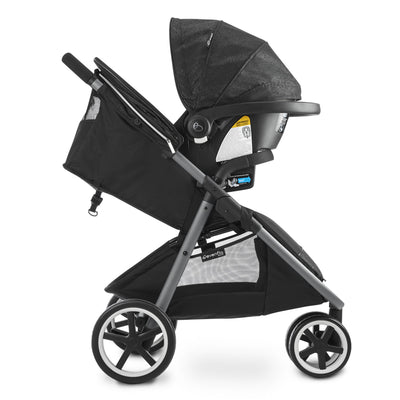 Evenflo GOLD SensorSafe Pivot Xpand Smart Modular Travel System, Onyx Black - VMInnovations