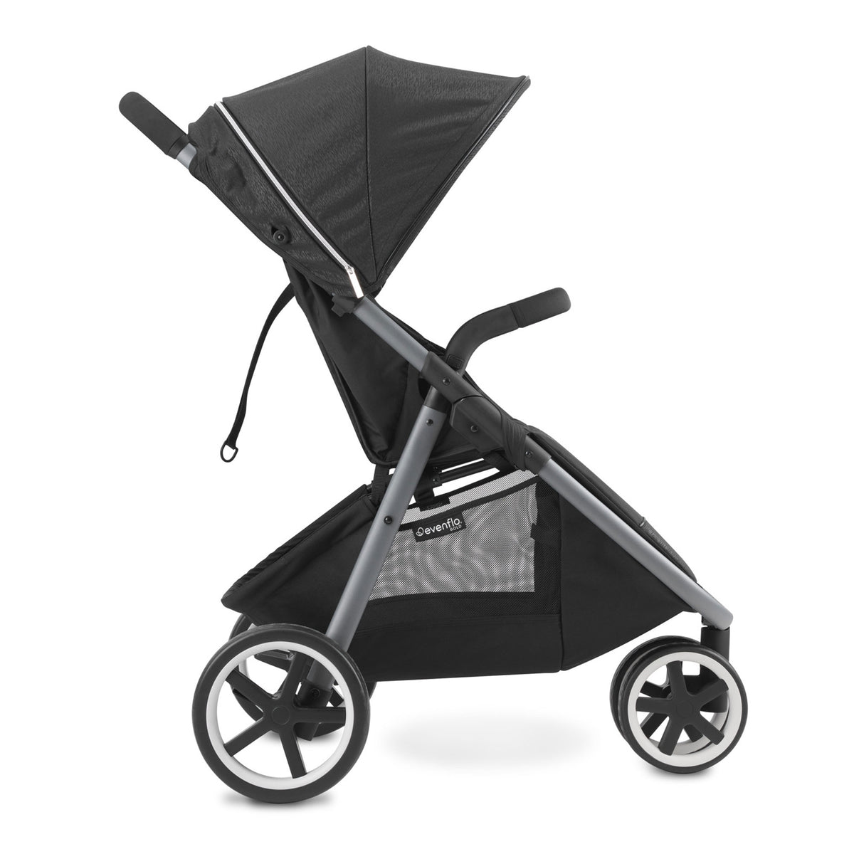 Evenflo Gold Verge3 Travel System Stroller with SecureMax Car Seat, Onyx Black - VMInnovations