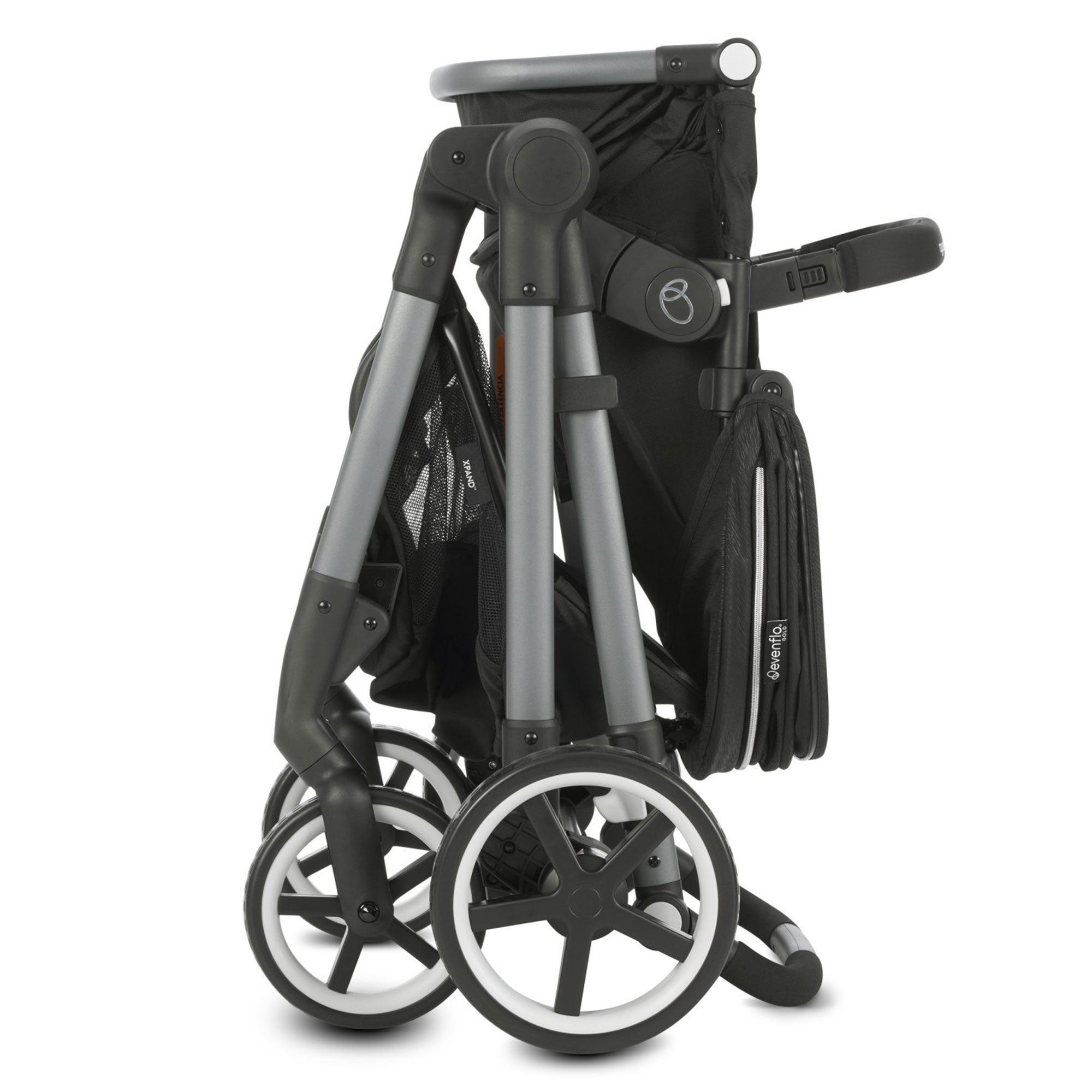 Evenflo GOLD SensorSafe Pivot Xpand Smart Modular Travel System, Onyx Black - VMInnovations