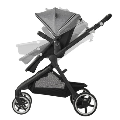 Evenflo GOLD SensorSafe Pivot Xpand Smart Modular Travel System, Moonstone Gray - VMInnovations