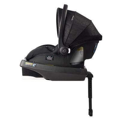 Evenflo Gold SecureMax Baby Car Seat w/ SensorSafe & Load Leg Base, Onyx Black