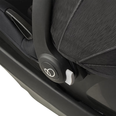 Evenflo Gold SecureMax Baby Car Seat w/ SensorSafe & Load Leg Base, Onyx Black