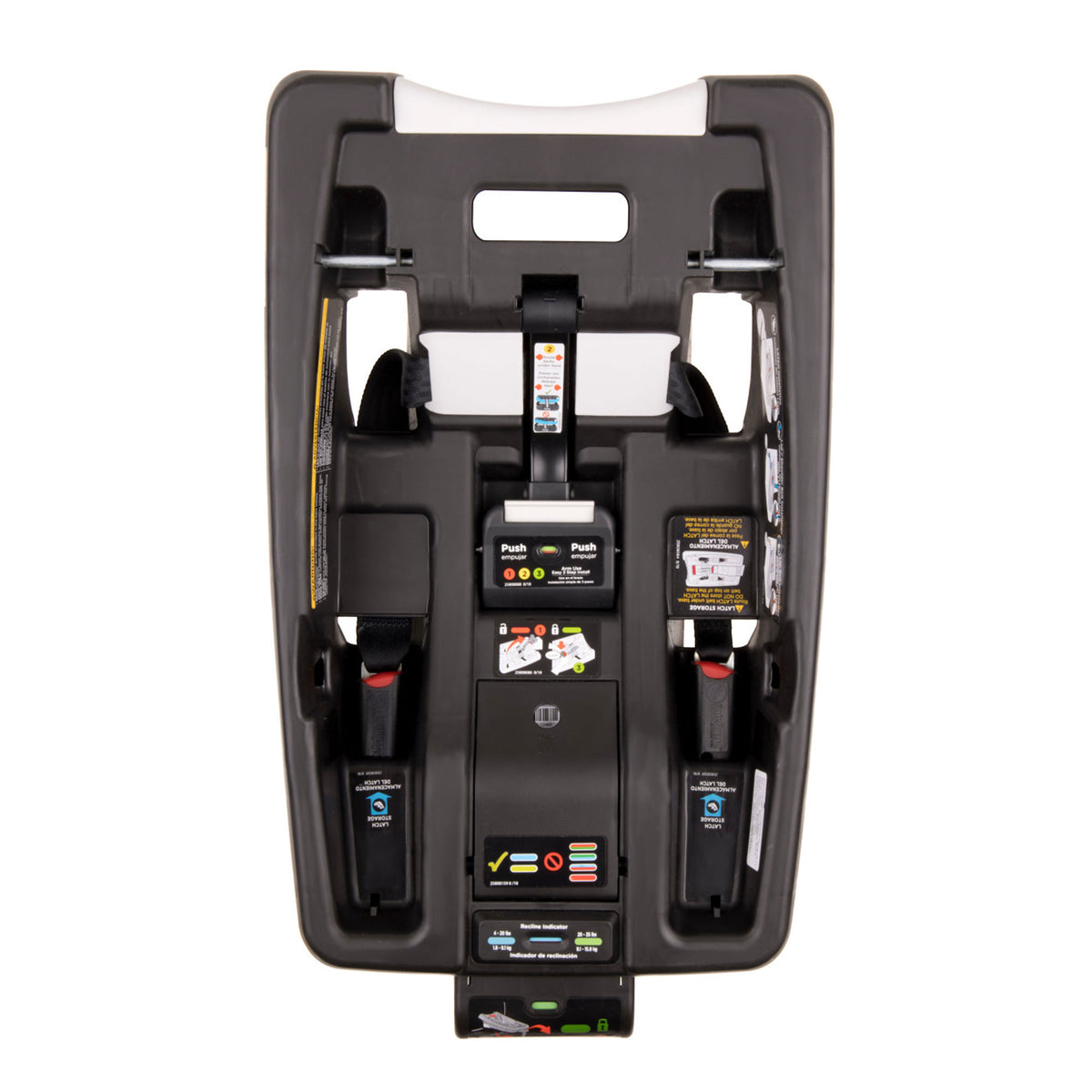 Evenflo Gold SecureMax Infant Car Seat Base, Includes SafeZone Load Leg, Black - VMInnovations