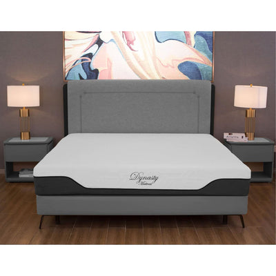 DynastyMattress CoolBreeze 12 Inch Essential Sleep Air Gel Infused Memory Foam Bed Medium Firm Twin XL Size - VMInnovations