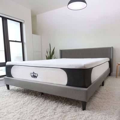 Dynasty Mattress 14.5 Inch CoolBreeze Plush Gel Memory Foam Mattress Bed, Twin XL Size - VMInnovations