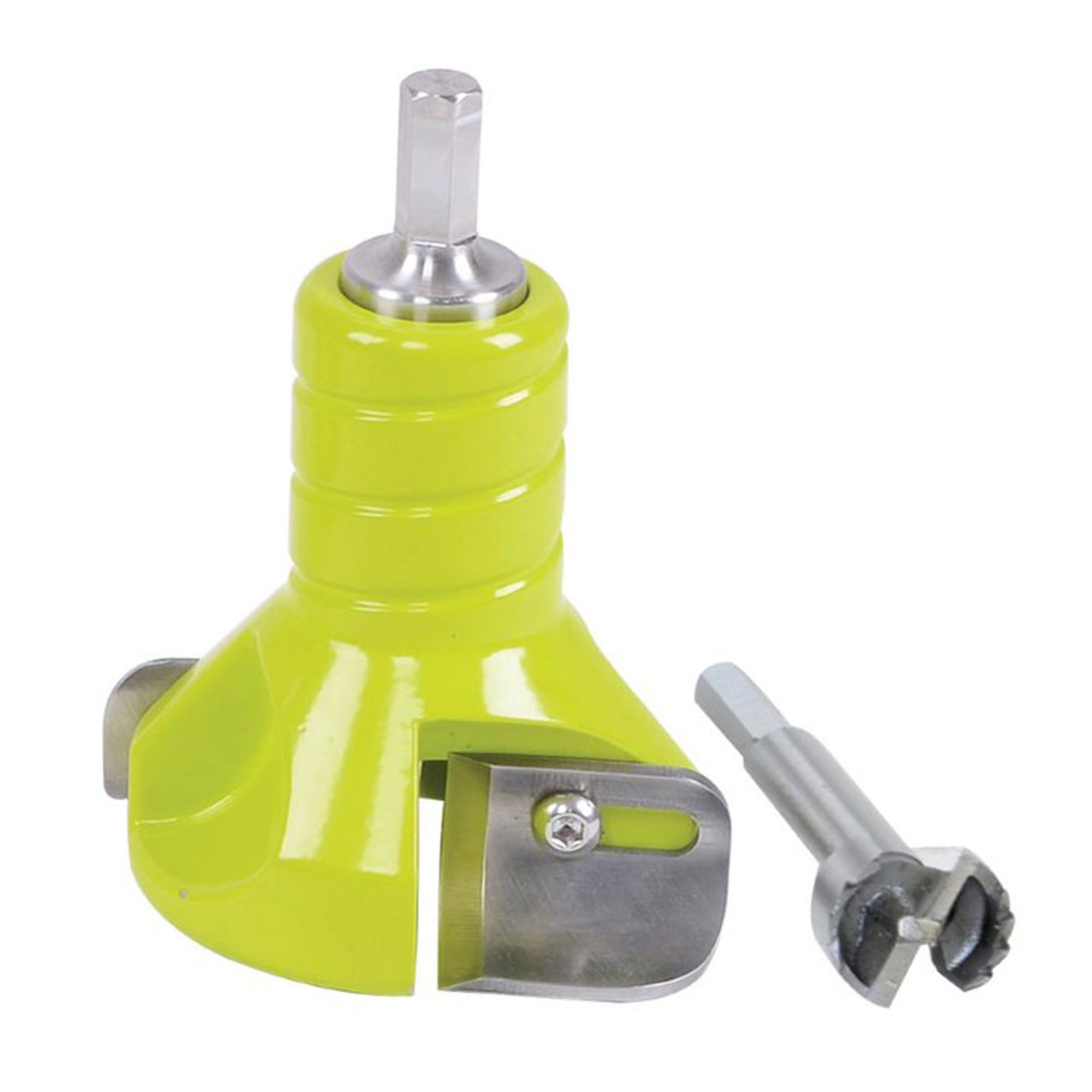 Timber Tuff 1 Inch Aluminum Twin Blade Tenon Cutter w/ Forstner Bit (Open Box) - VMInnovations