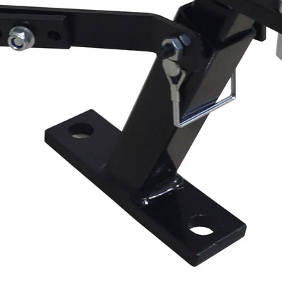 Universal Fit Lawn Tractor Hitch with Custom Fit Brackets (Open Box)
