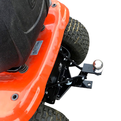 Universal Fit Lawn Tractor Hitch with Custom Fit Brackets (Open Box)
