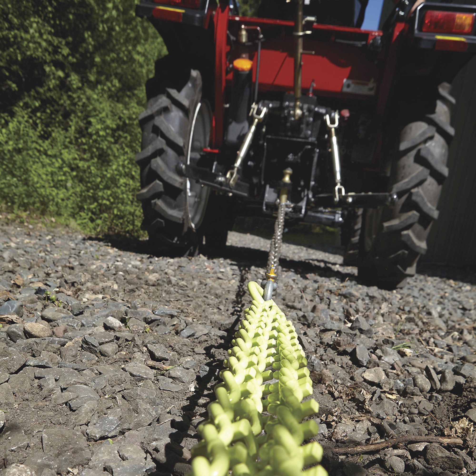 Brush Grubber Heavy Duty 4 Ft Triple Chain ATV & UTV Shrub & Clump Grubber(Used)