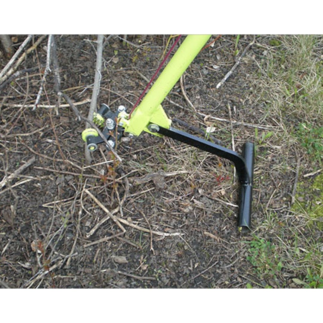 Brush Grubber Heavy Duty Shallow Root Lifting Tool, Green (Used) - VMInnovations