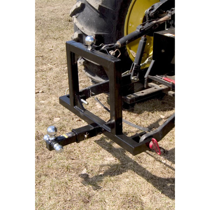 Field Tuff FTF-02TQH Rugged Square Framed 3 Point 2 In Category 1 Tractor Hitch