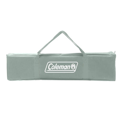 Coleman Collection Camping Cot with Side Pouch and Carrying Bag, Green(Open Box) - VMInnovations