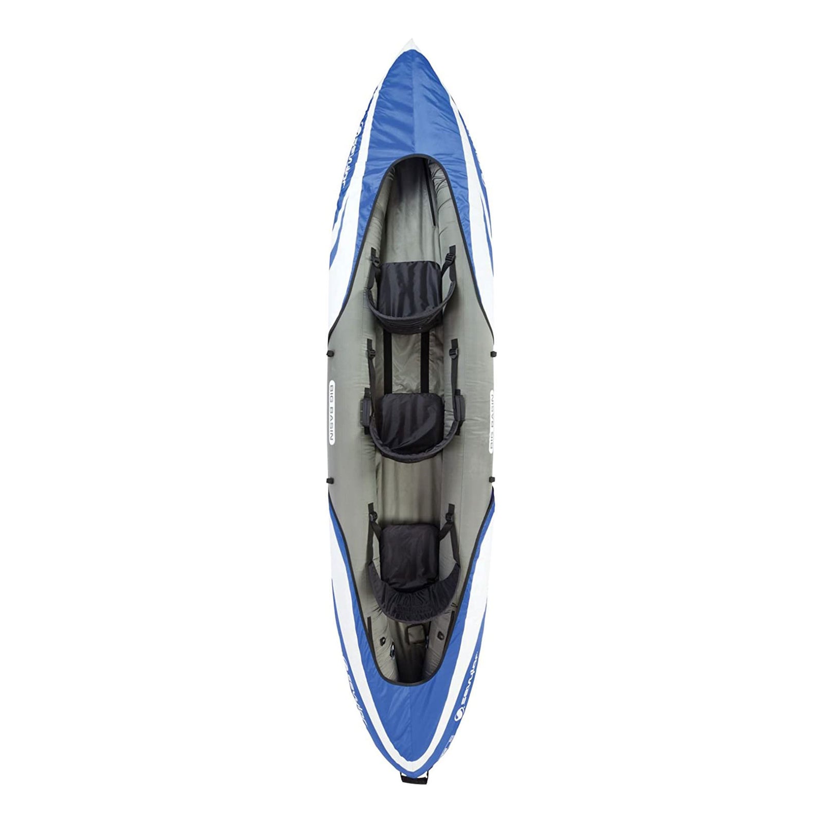 Sevylor Big Basin 3 Person C001 Inflatable Kayak w/Adjustable Seats, Blue (Used) - VMInnovations