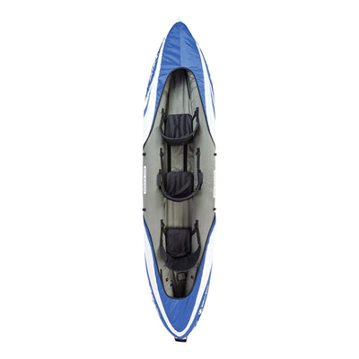 Sevylor Big Basin 3 Person C001 Inflatable Kayak w/Adjustable Seats, Blue (Used) - VMInnovations