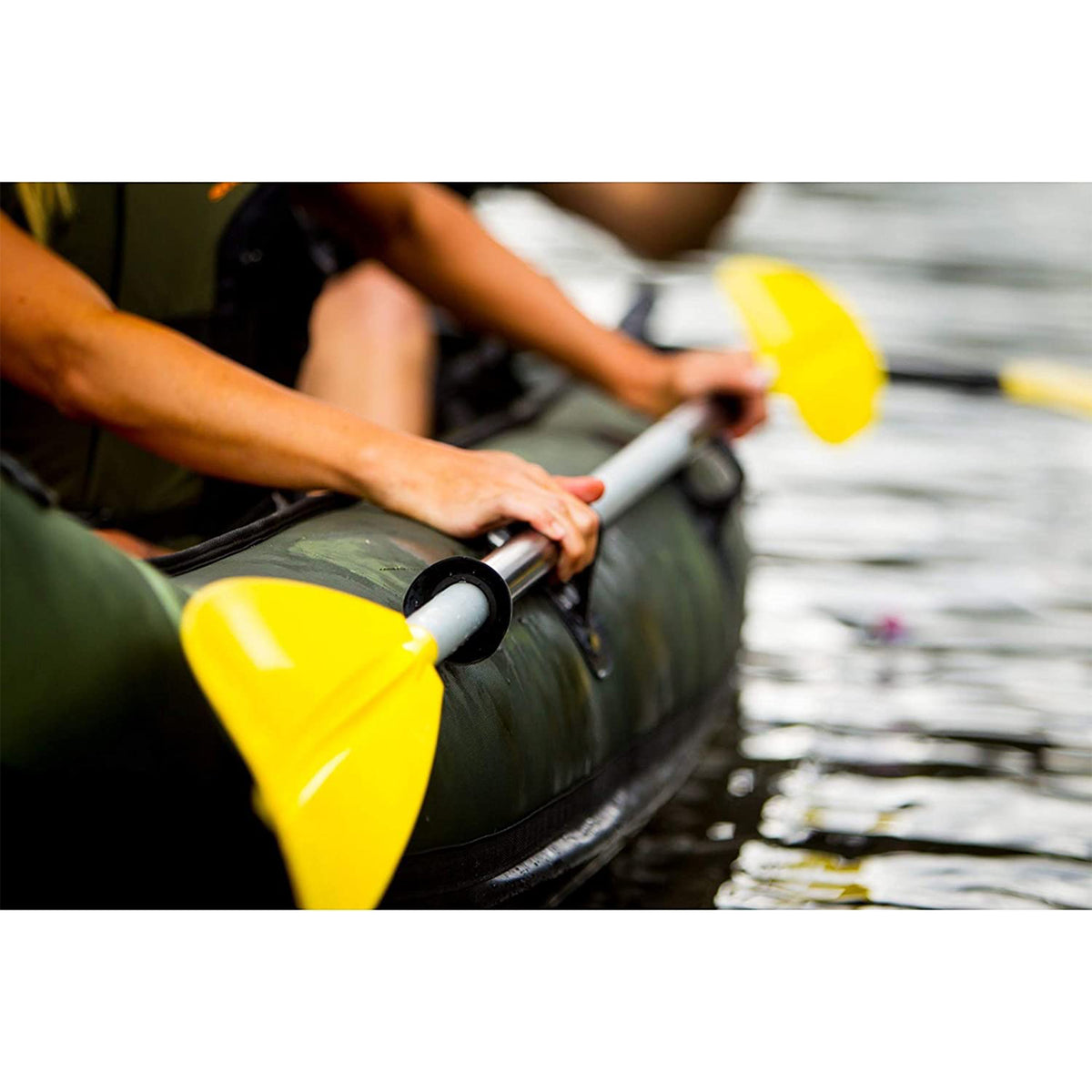 Sevylor Colorado 2 Person Inflatable Kayak & Stearns Women's Life Vest, Blue, XL
