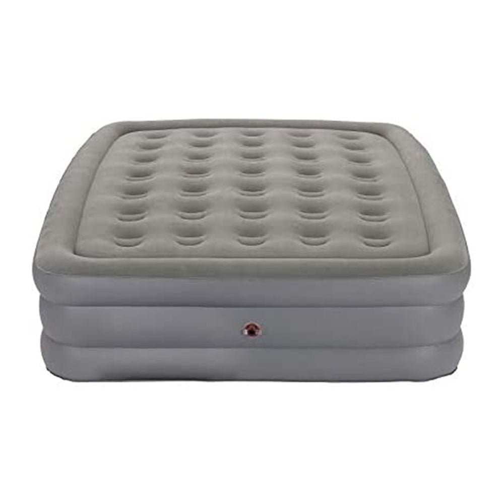 Coleman GuestRest 18" Plush Double High Air Mattress Airbed & Carry Bag, Queen - VMInnovations