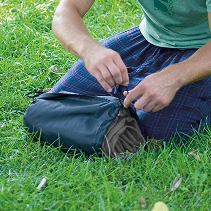 Coleman 18 in All Terrain Plus Plush Fabric Double High Airbed w/Pump (Open Box) - VMInnovations