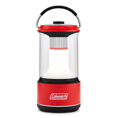 Coleman 800 Lumens LED Outdoor Camping Light Lantern w/BatteryGuard, Red (Used)