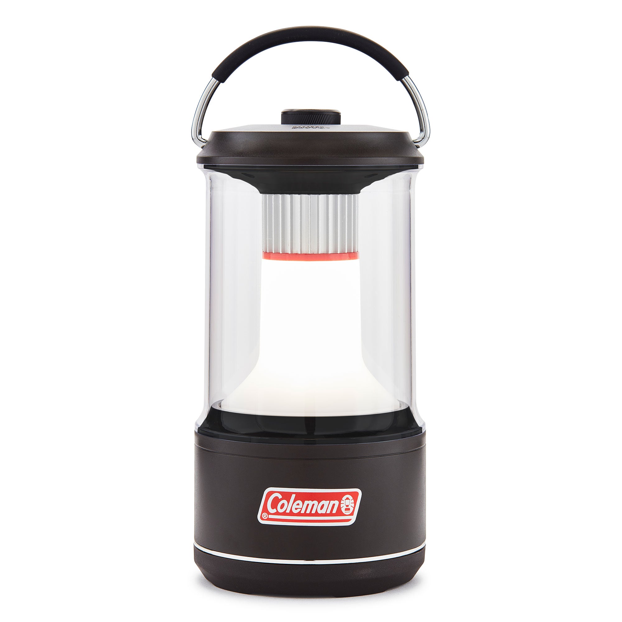 Coleman 800 Lumens LED Camping Light Lantern with BatteryGuard, Black (3 Pack)