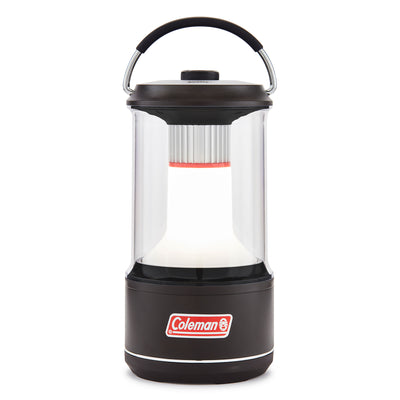 Coleman 800 Lumens LED Camping Light Lantern with BatteryGuard, Black (2 Pack)