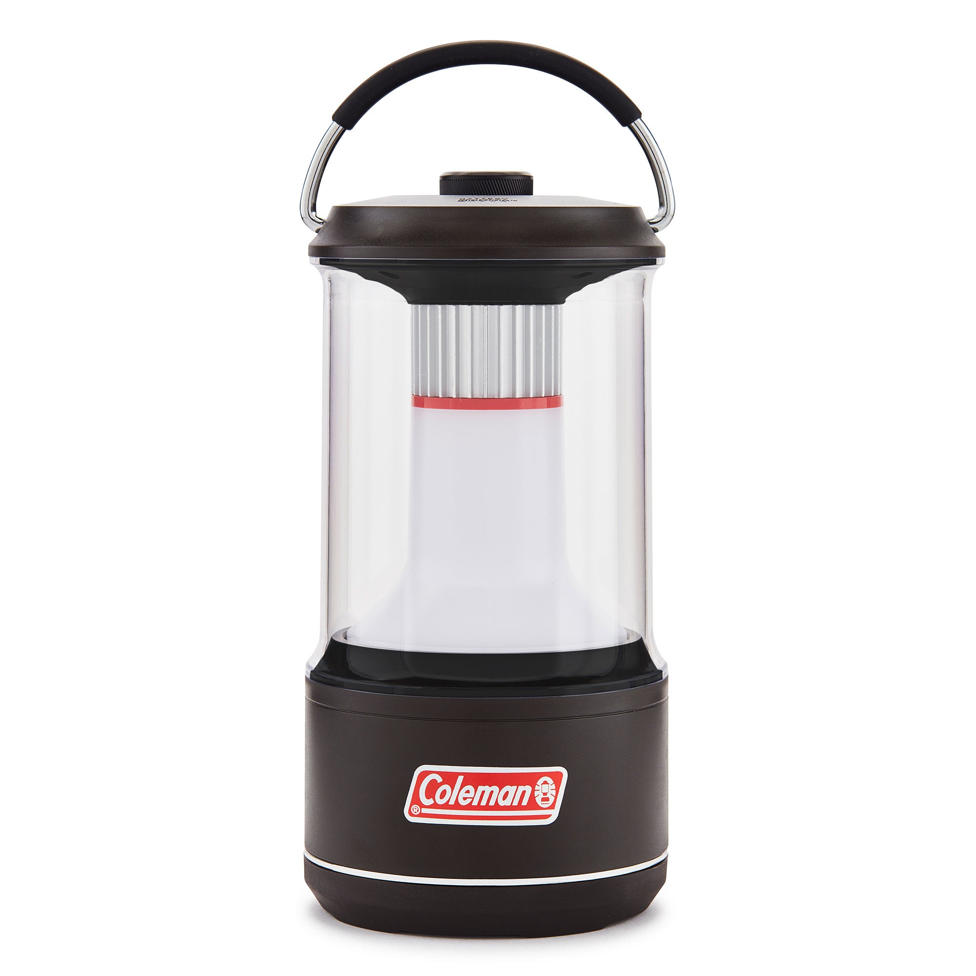 Coleman 800 Lumens LED Camping Light Lantern with BatteryGuard, Black (2 Pack)