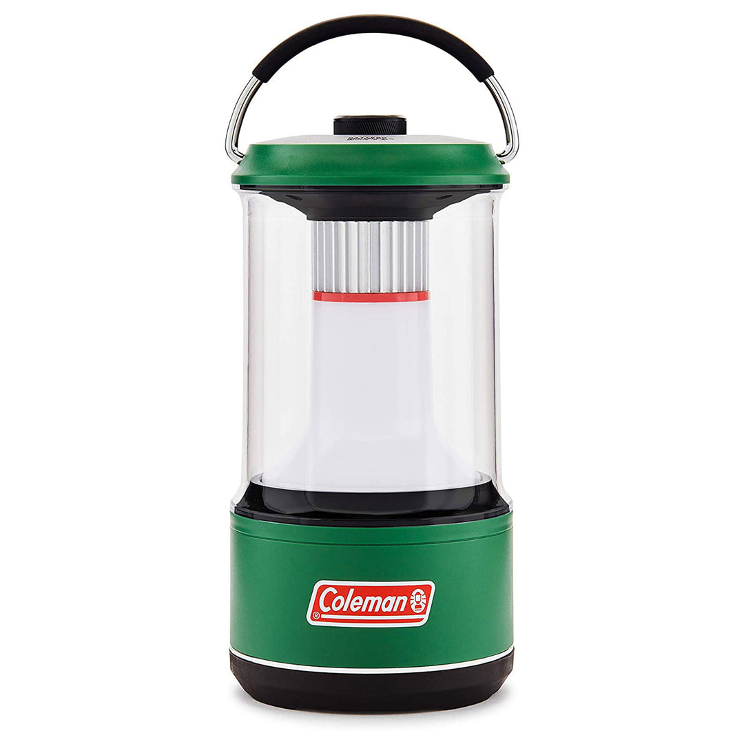 Coleman 1000 Lumens LED Camping Light Lantern with BatteryGuard, Green (Used)