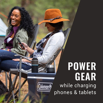 Coleman C002 Rechargeable Battery 2 Pack with Charger for Camping (Open Box) - VMInnovations