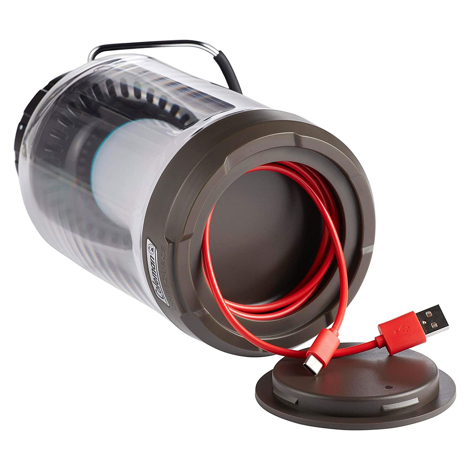 Coleman OneSource 1000 Lumens Outdoor Camping Lantern w/Charging Station, 2 Pack