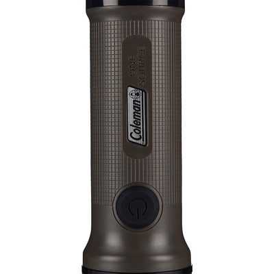 Coleman OneSource 600 Lumens Rechargeable Lithium Ion Camping Flashlight, 2 Pack