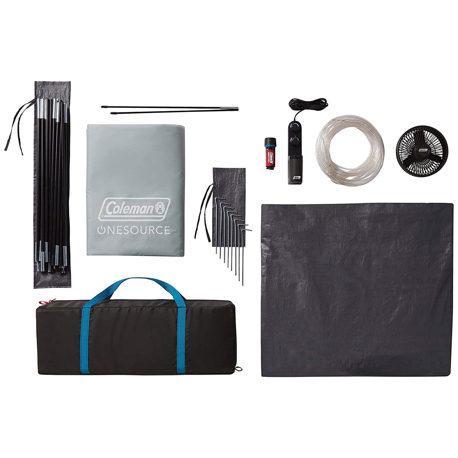 Coleman 6 Person Camping Dome Tent with Airflow System & LED Lighting (Used) - VMInnovations