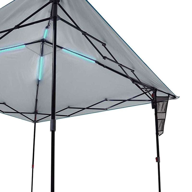 Coleman 10x10 Canopy Shelter Tent w/LED Light & Rechargeable Battery (Open Box)