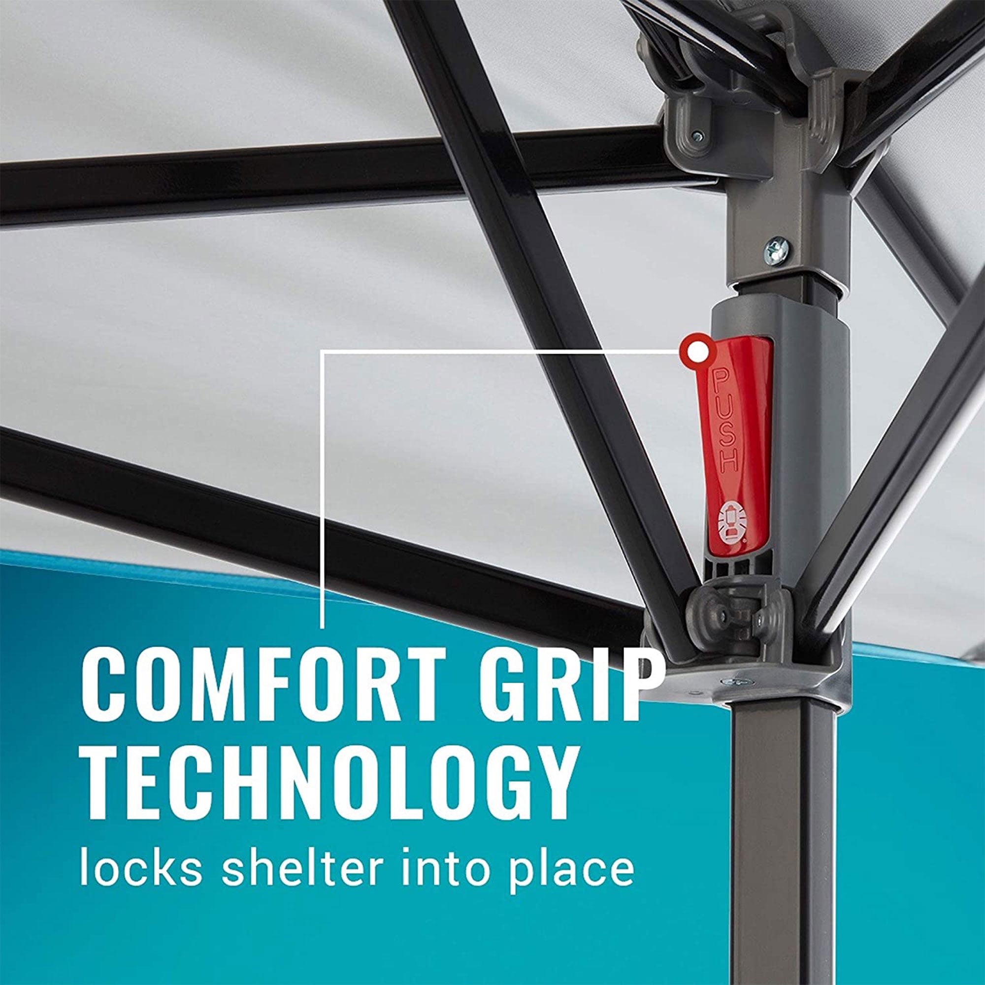 Coleman 19" RoadTrip Propane Griddle & OneSource 10x10 LED Canopy Shelter Tent