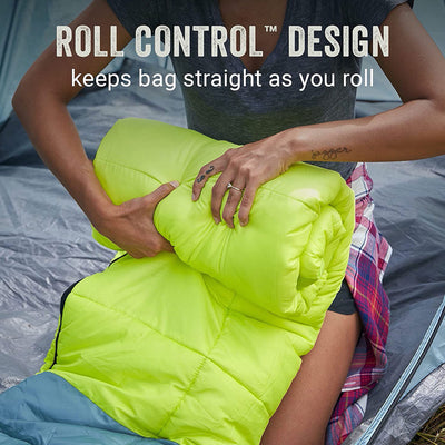 Coleman Montana 8 Person Tent & Kompact 30 Fahrenheit Sleeping Bag (2 Pack)