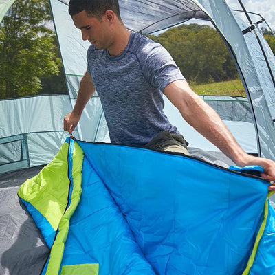 Coleman Kompact Lightweight 25 Fahrenheit Sleeping Bag for Camping and Hiking