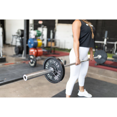 McCarty Fitness Supply Fortek Strength 300 Lb Olympic Weight Plate Set & Barbell