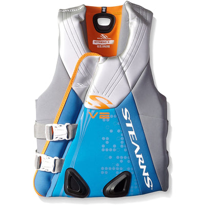 Sevylor Colorado 2 Person Inflatable Kayak & Stearns Women's Life Vest, Blue, L - VMInnovations