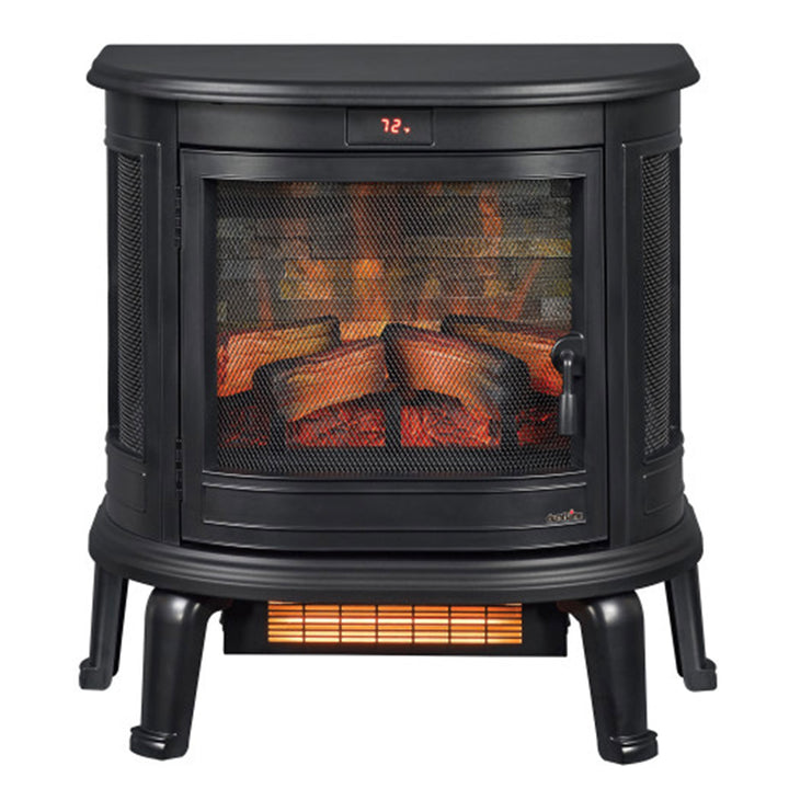 Duraflame Curved Front Infrared Electric Fireplace w/ Remote Control (For Parts) - VMInnovations
