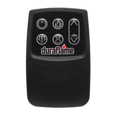 Duraflame 3D Black Curved Front Electric Fireplace with Remote Control (Used) - VMInnovations
