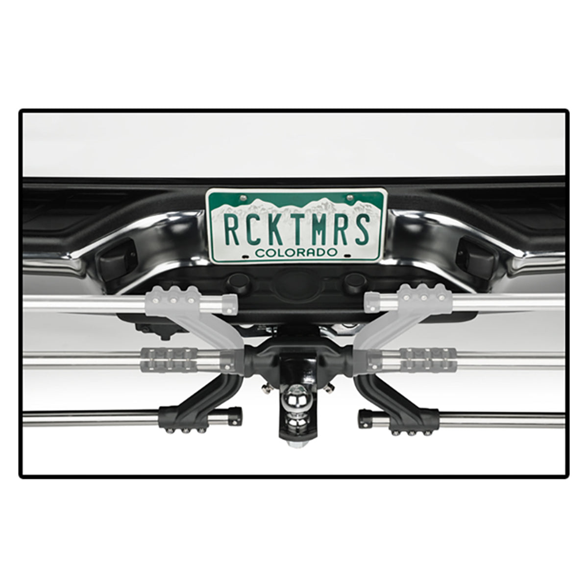Rock Tamers Mudflap System with Rock Damage Protection for 2.50 Inch Ball Mounts