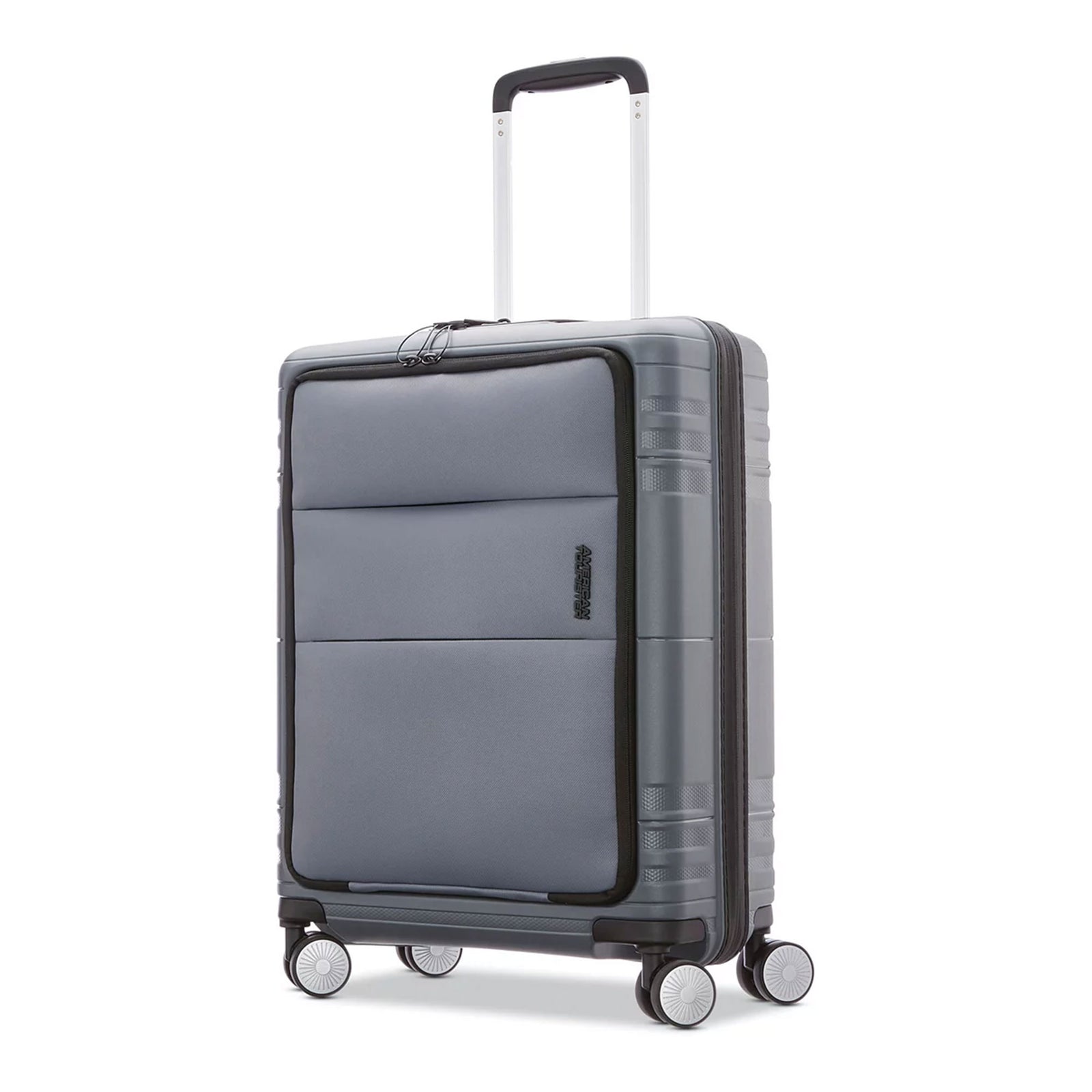 American Tourister Apex DLX Spinner Carry On Suitcase, Graphite Gray (Open Box) - VMInnovations