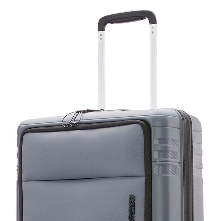 American Tourister Apex DLX Spinner Carry On Suitcase, Graphite Gray (Open Box)