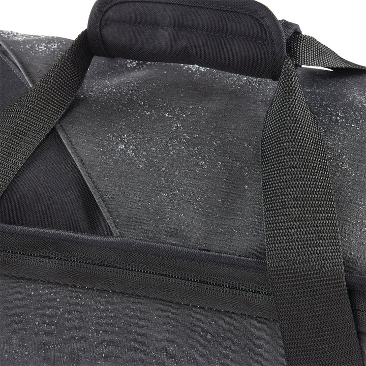 22 Inch Roomy Wheeled Duffel w/ Grab Handles, Black Heather (Used)
